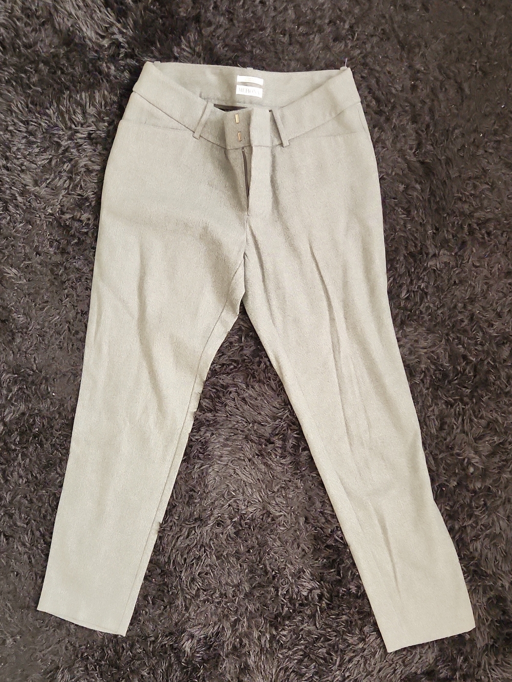 Merona Heather Gray High-Waist Ankle Pants
